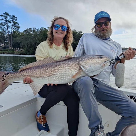 My group said “go big or go home” so that’s what we did.
________________________
@aftco
@aftco_carolinas 
@astralfootwear 
@hptrousers 
@mackenziesfisherman 
@toadfishoutfitters